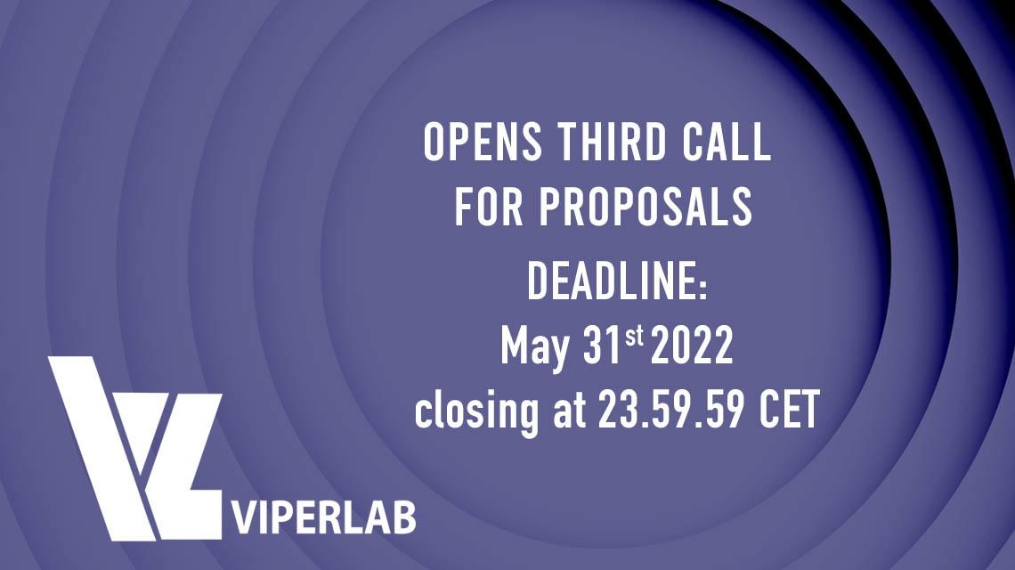 call for proposals